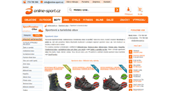 Desktop Screenshot of obuv-boty.online-sport.cz
