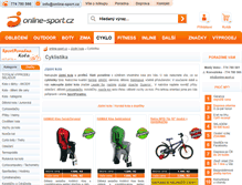 Tablet Screenshot of jizdni-kola.online-sport.cz